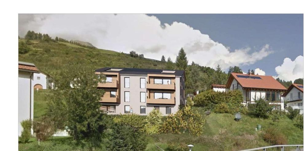Moderne 2.5-Zimmer-Dachwohnung mit Bergblick in Scuol - Bild 1