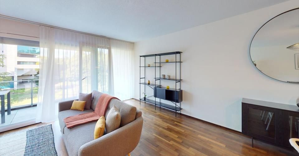 Beautiful 2-Bedroom Apartment with Balcony and Scenic Views in Morges - Appartement meublé 3 pièces - image - 2