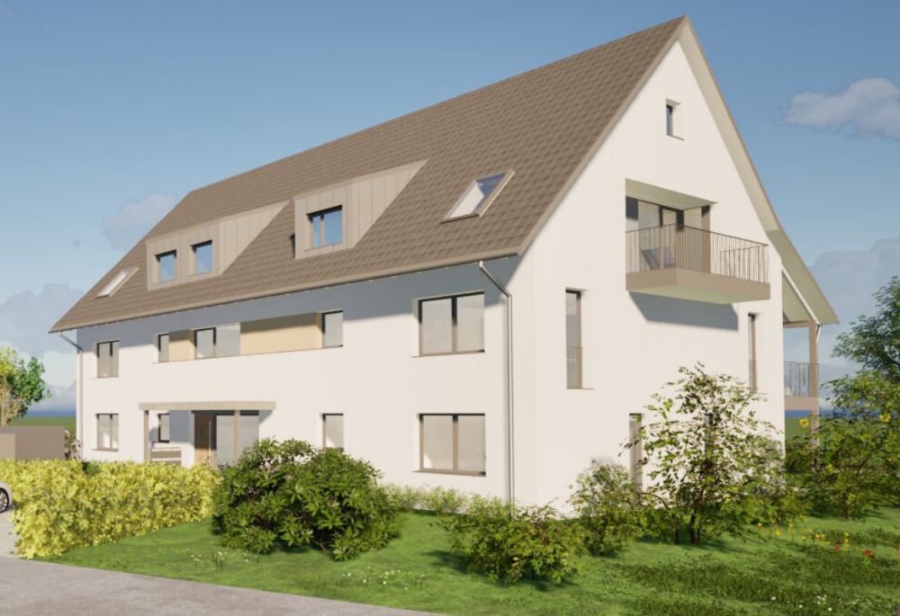 Neubau - sonnig - grosszügig - Aussenansicht Südwest