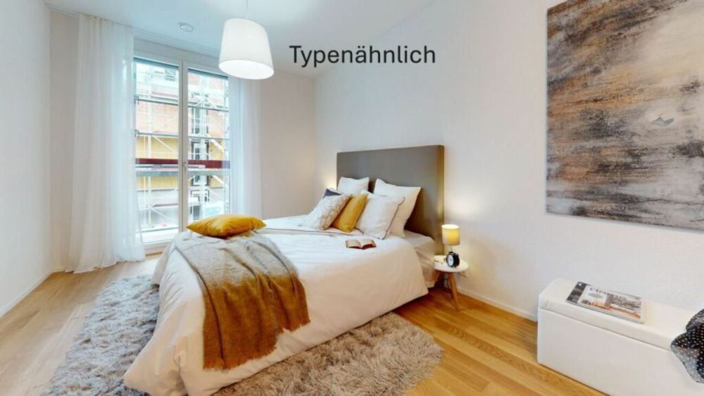 Erstbezug: Moderne 3.5 Zimmer Neubauwohnung mit Loggia - Bild 3