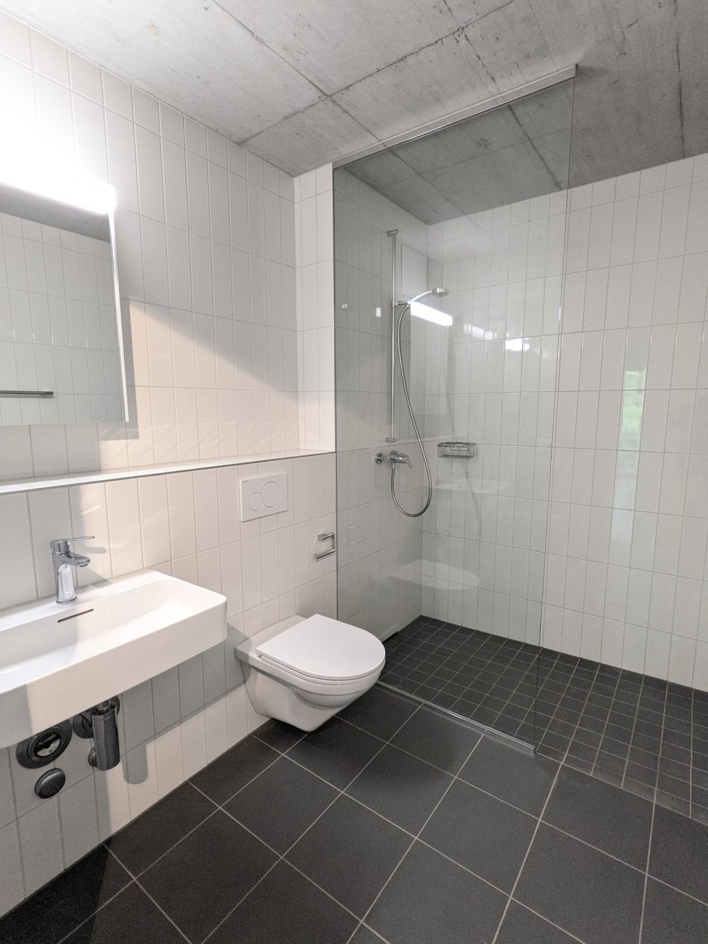 Top moderne 3,5-ZWG mit Waschturm, Terrasse (11m²) an der St. Jakob-Str. 110, Muttenz - Bild 6
