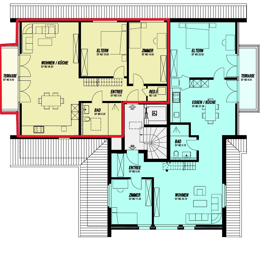 Moderne 4-Zimmer-Dachwohnung an ruhiger Lage - Bild 12