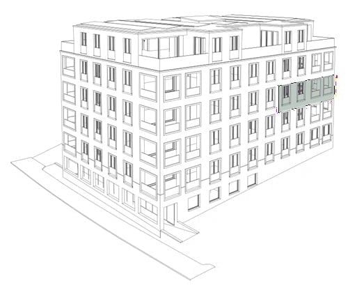 2.5 Zimmer-Neubau-Eigentums-Wohnung an der Seestrasse 23 in Wädenswil - Bild 13