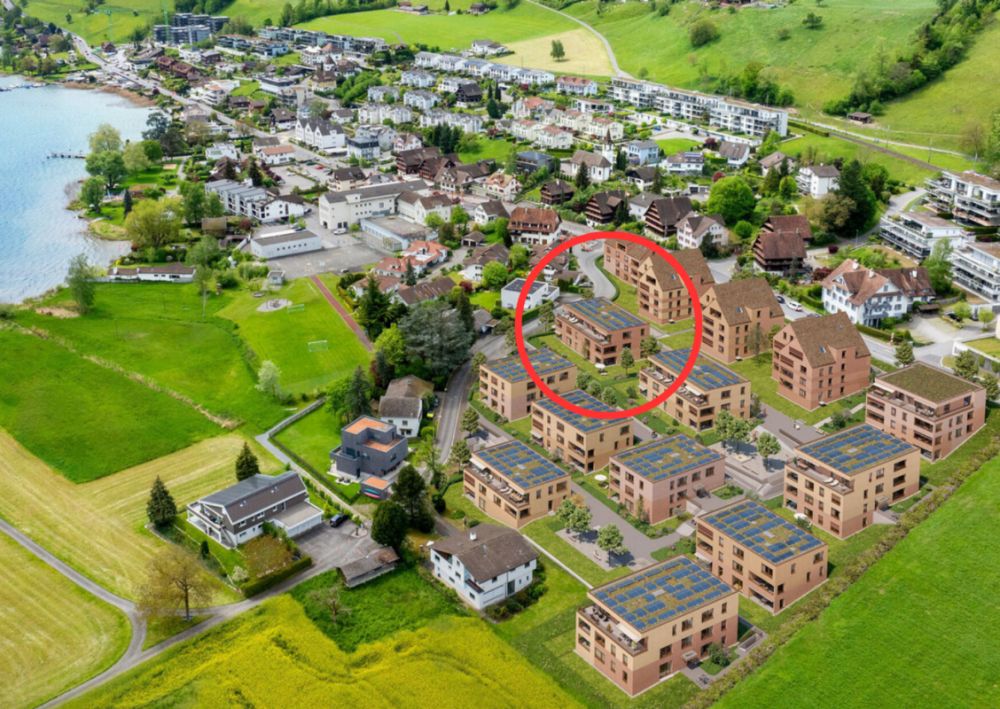 Exklusive 3.5-Zimmer-Gartenwohnung mit grosszügigem 100 m² Privatgarten - Überbauung Burgmatt