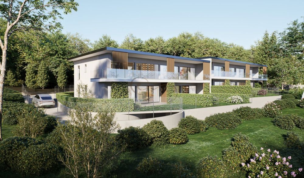 3.5 LOCALI CON GRANDE GIARDINO E VISTA LAGO A LUGANO - Bild 2