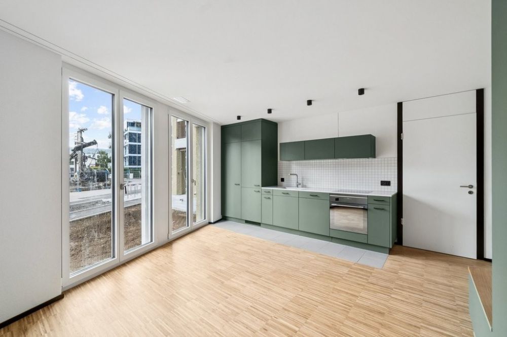 Attraktive und charmante Neubauwohnung mit Sitzplatz an bester Lage - Küche