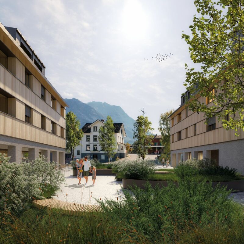 "Zentrum Trübbach" 2.5 Zimmer-Dachwohnung - Bild 8