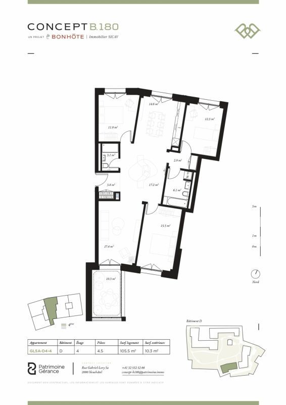 DÉCOUVREZ CONCEPT B.180 - APPARTEMENT NEUF DE 4.5 PIÈCES - Bild 8