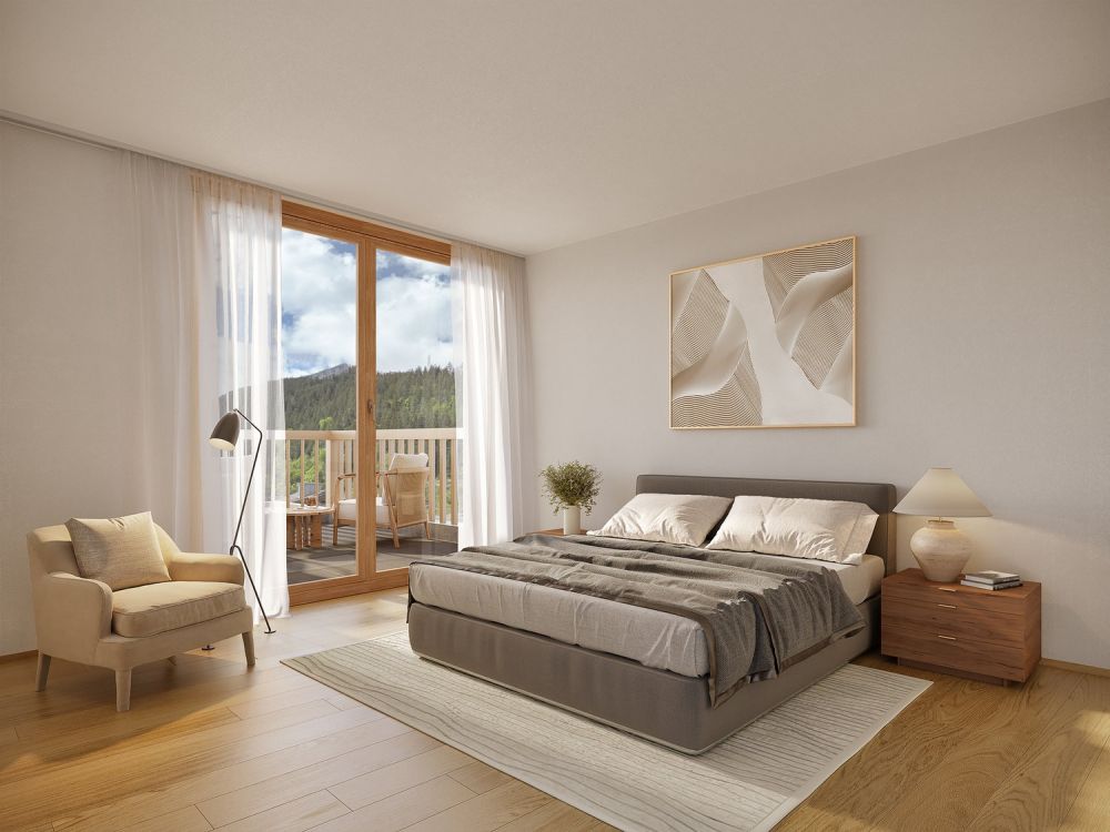 Erstvermietung in Klosters – modernes Wohnen mit alpinem Charme - Bild 4