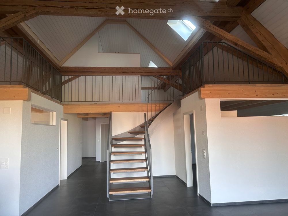 Moderne 5-Zimmer-Wohnung mit Weitsicht in Mühleberg - Bild 1