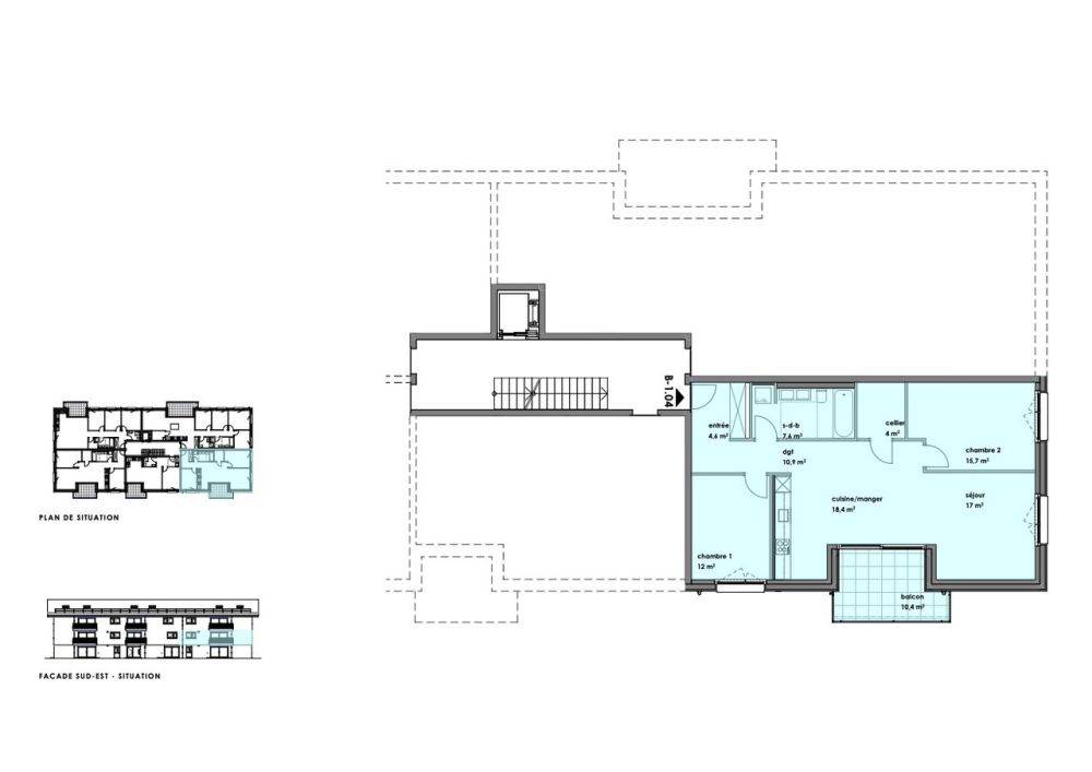 Magnifique appartement neuf de 3,5 pièces dans un cadre verdoyant - Bild 4