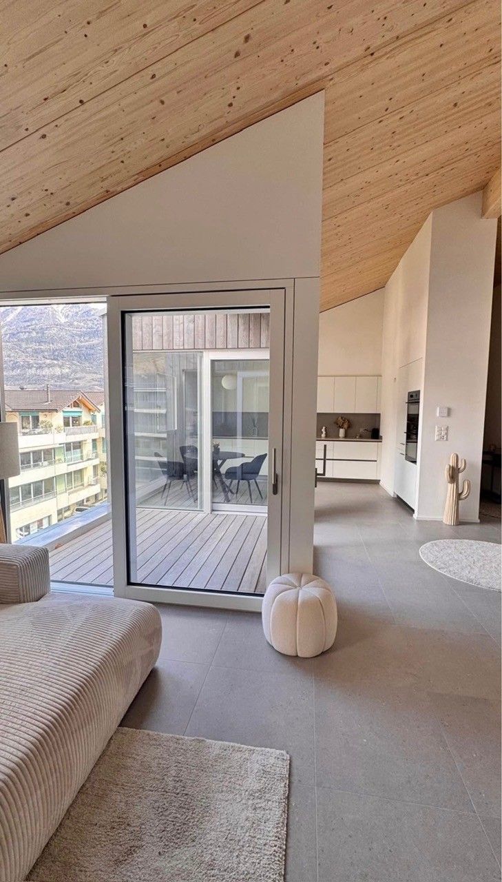 Magnifique appartement en attique de 3 pièces avec balcon à Fully - Bild 7