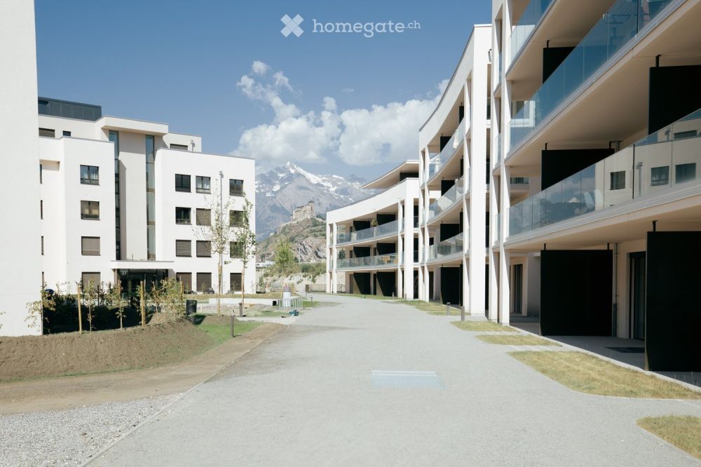 Appartement neuf de standing - 2.5 pièces avec balcon et vue sur les montagnes à Sion - Bild 8