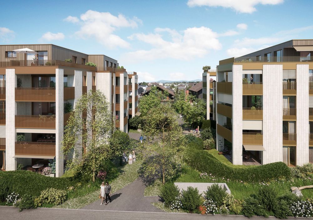 New 3.5-room flat with 24 m² patio. Dec 2026 – Jun 2027 - Bild 3