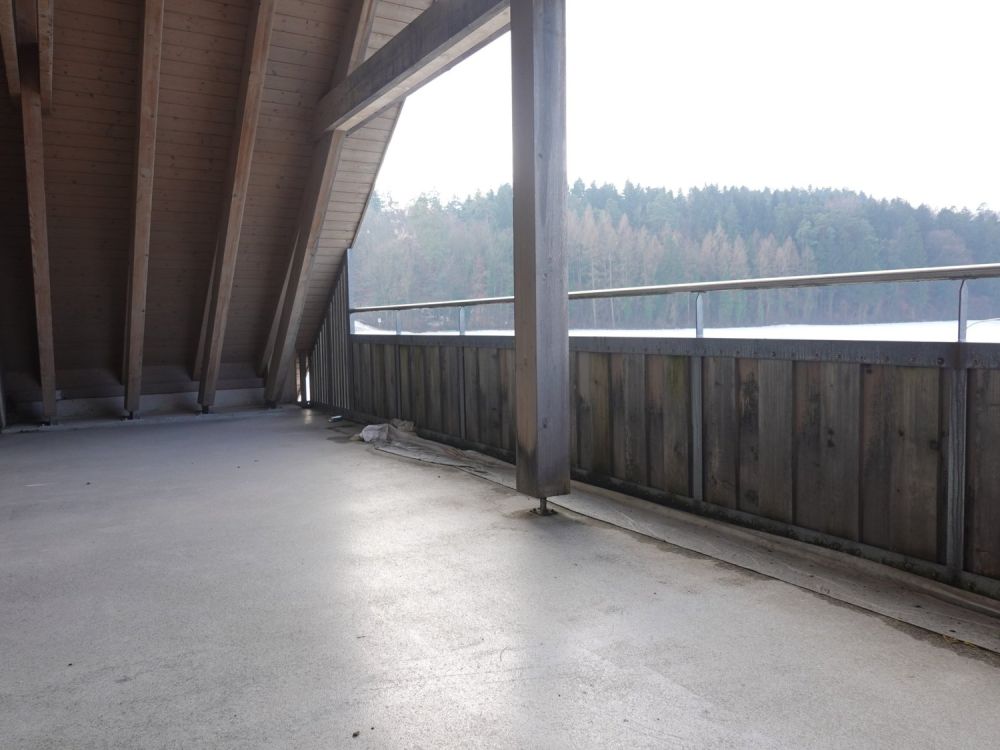 Neubau - 5.5-Zimmer-Dachwohnung mit grosser Galerie und zwei Balkonen - Balkon