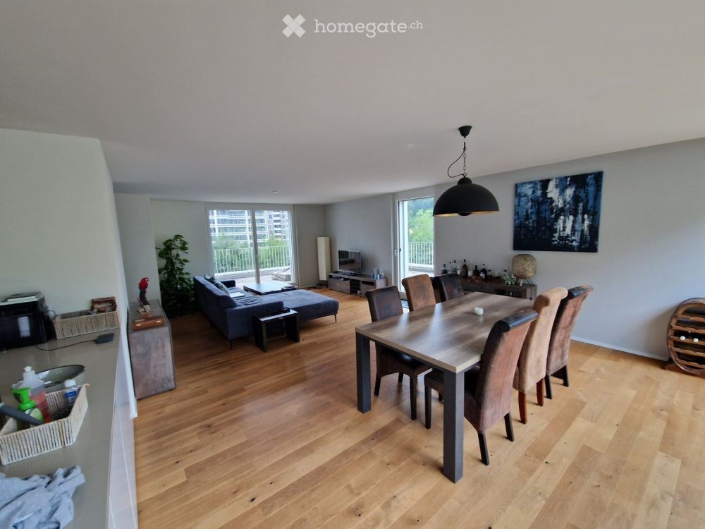 Moderne und attraktive 4.5 Zimmer Attika-Wohnung mit 2 Terrassen in Manegg, Zürich - Bild 1