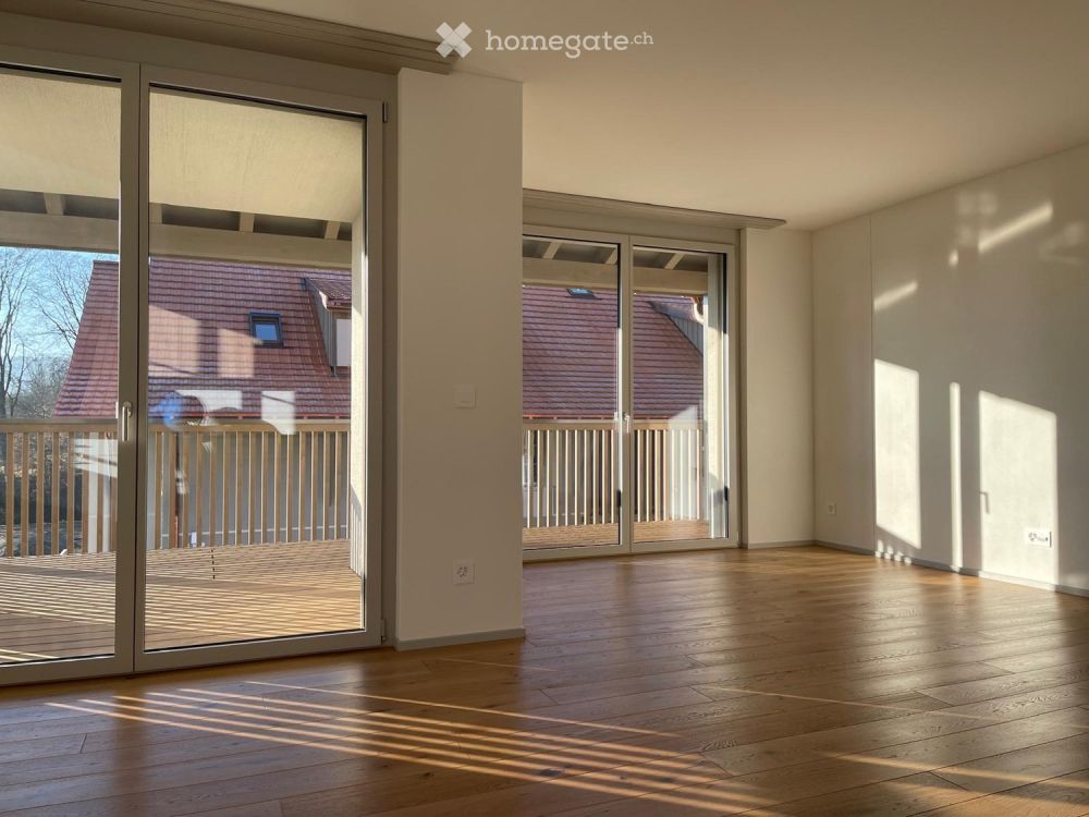 Moderne, schöne 3.5-Zimmer-Neubau-Wohnung mit Balkon in Pfyn - Bild 2