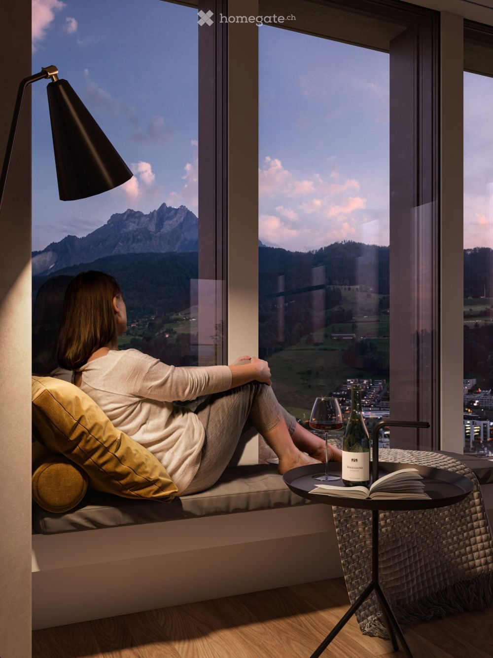 Traumhafte 3.5-Zimmer-Wohnung (mit Option auf 4.5) im Skylevel Pilatustower - Bild 2