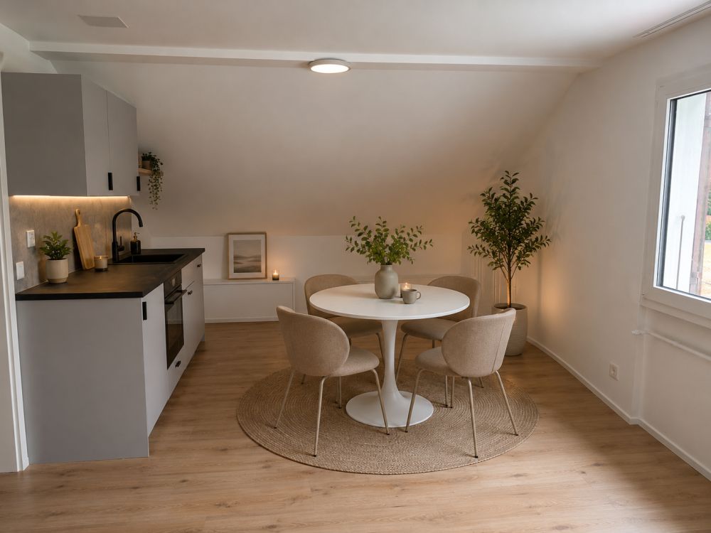 1 Zimmer Wohnung Möbliert ! Frisch Renoviert - Bild 3