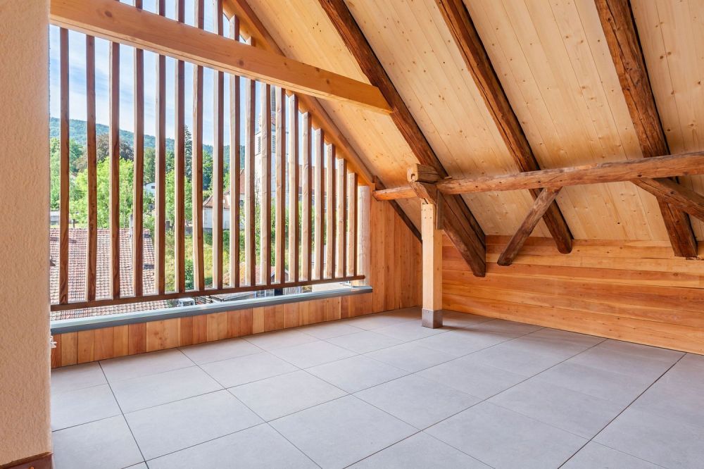 Duplex neuf et meublé —  5.5 pièces (3 chambres + mezzanine) — env. 128 m² + loggia — Courfaivre - Bild 4