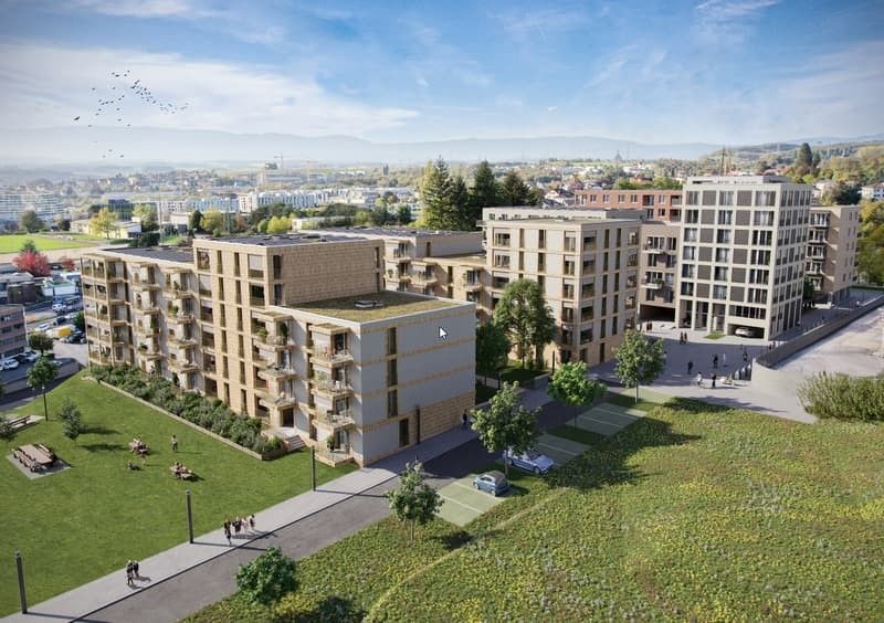 Charmant appartement de 2.5 pièces au 1er étage - Quartier de l'Orée - Bild 1