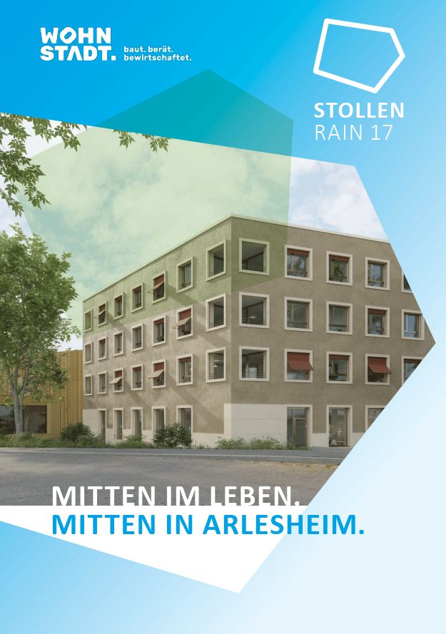 Zentrale 2.5-Zimmer-Neubauwohnung mit Balkon in Arlesheim - Bild 1