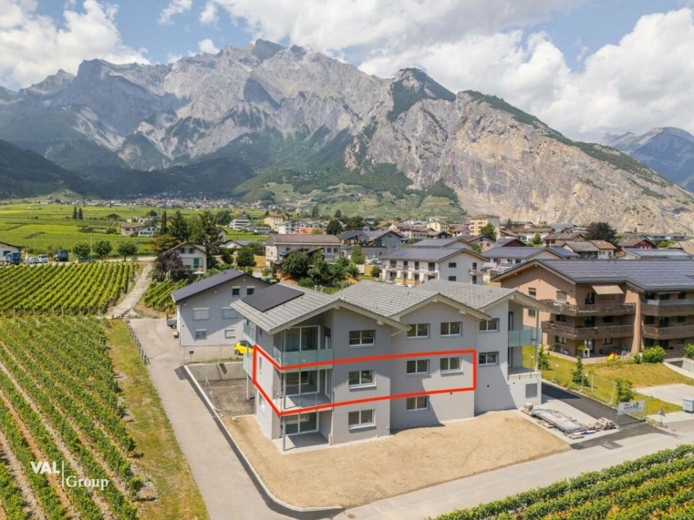 Superbe 4.5 pièces lumineux avec balcon et double parking couvert - Bild 12