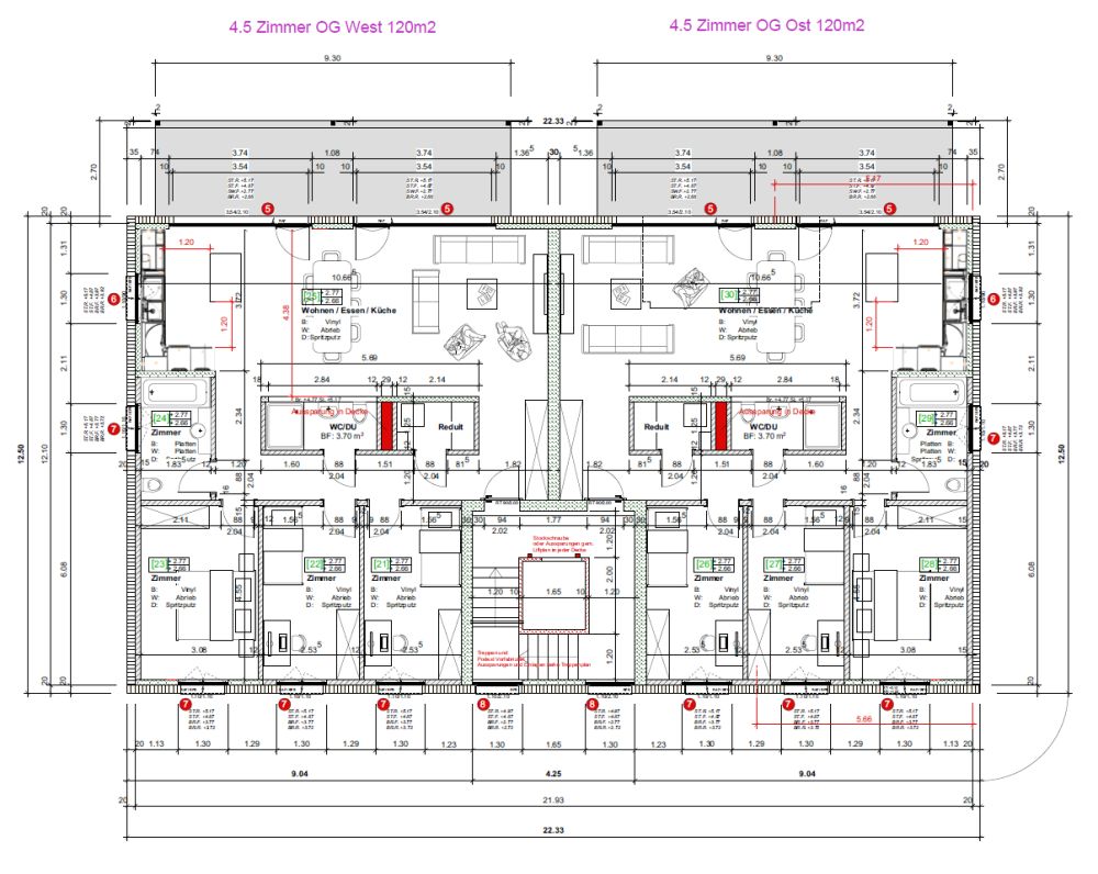 Erstvermietung: 4.5-Zimmerwohnung 120m2 EG und OG (ab 01.05.2026) - Bild 10