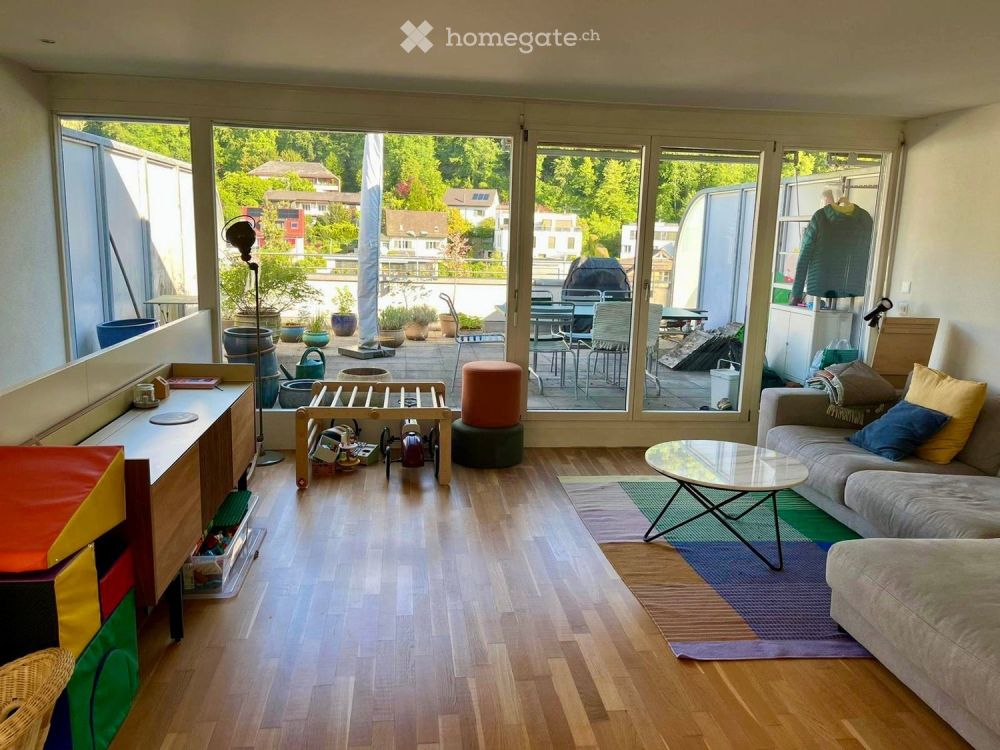 Helle 4.5-Zimmer-Attika-Maisonette-Wohnung in Baden – ab August 2026 verfügbar - Bild 1