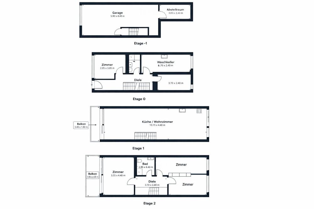 Modernes Reiheneckhaus am Stadtrand von Dietikon - Bild 4