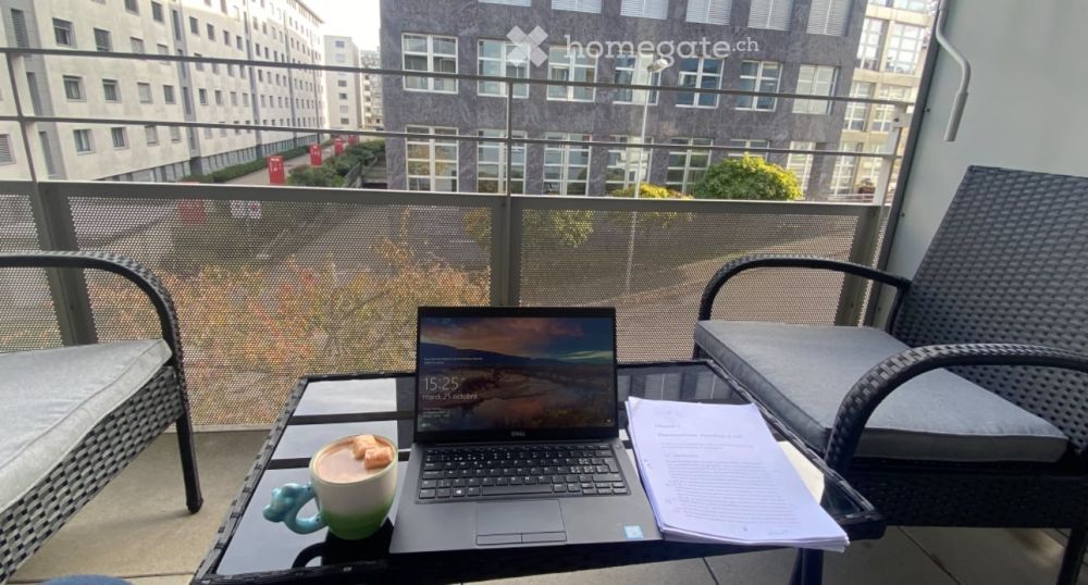 Appartement à louer – 2.5 pièces, meublé, avec balcon – Fribourg - Bild 3