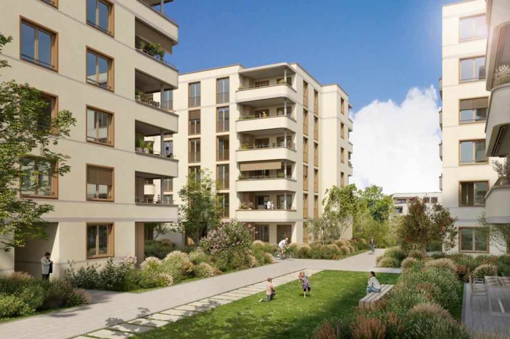 Prairie 2 - Appartement 3.5 pièces au 4ème étage - Cour intérieure