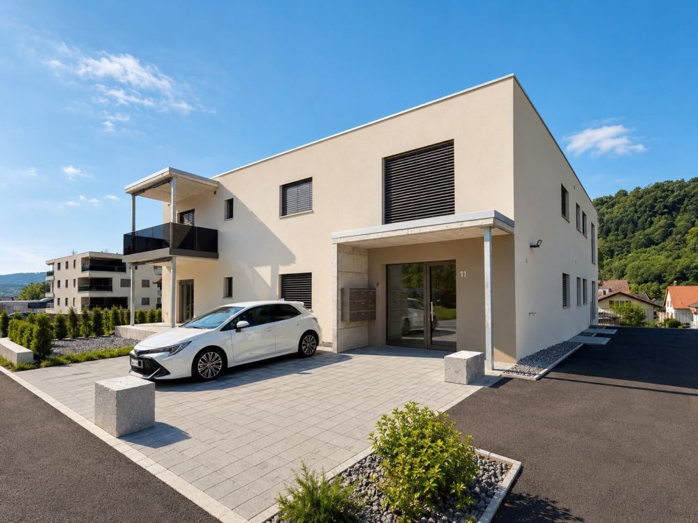 Moderne 3.5-Zimmer-Neubau-Wohnung mit Terrasse und schöner Aussicht in Trimbach - Bild 9