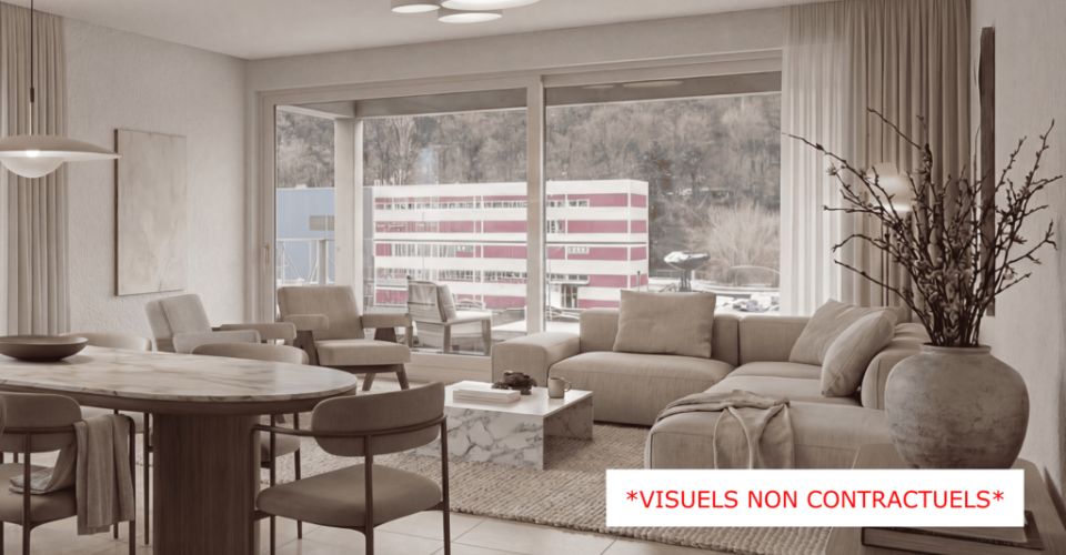 À louer - Appartements neufs de 4.5 pièces avec terrasse plein sud - Appartement 4.5 pièces - image - 4
