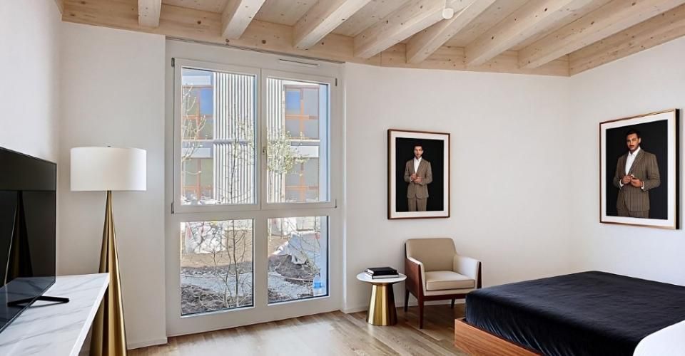 B-201 - Spacieux 3,5 pièces avec vue lac et terrasse privative - Appartement 3.5 pièces - image - 3