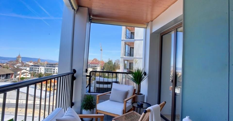 B-201 - Spacieux 3,5 pièces avec vue lac et terrasse privative - Appartement 3.5 pièces - image - 6