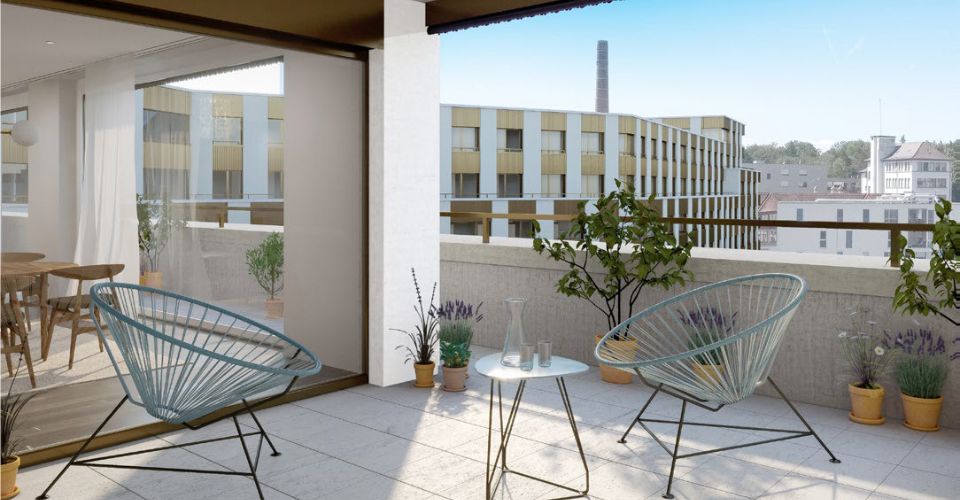 Appartement D63 neuf de 3.5 pièces à louer sur plan - Appartement 3.5 pièces - image - 1