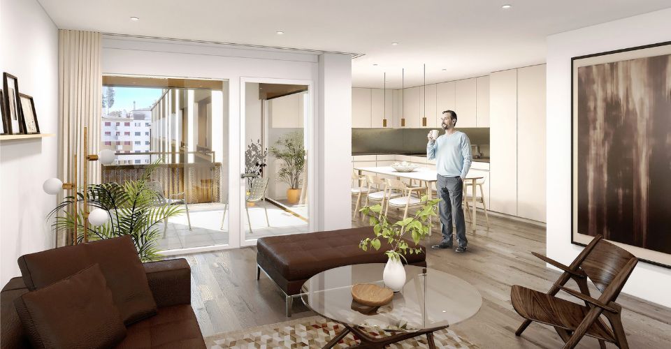 Appartement D63 neuf de 3.5 pièces à louer sur plan - Appartement 3.5 pièces - image - 3