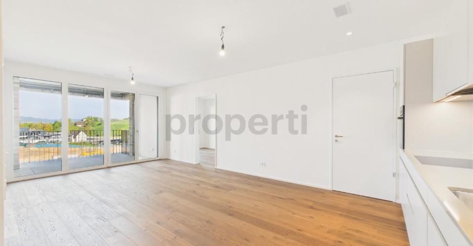 Exklusive 3.5-Zimmer-Neubauwohnung im AuPark  modernes Wohnen mit Blick zum Zürichsee - Appartement 3.5 pièces - image - 2