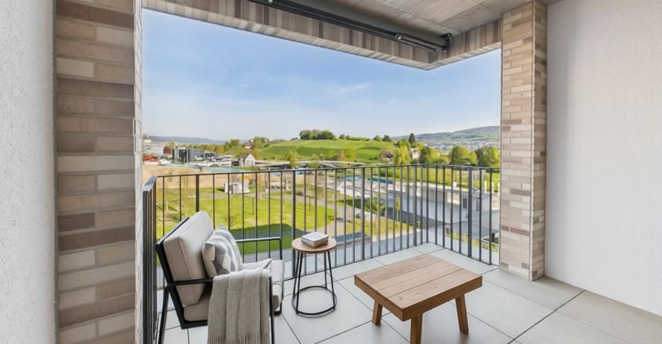 Exklusive 3.5-Zimmer-Neubauwohnung im AuPark  modernes Wohnen mit Blick zum Zürichsee - Appartement 3.5 pièces - image - 6