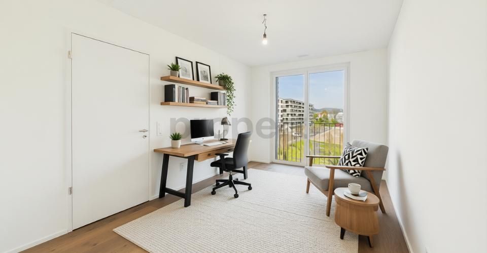 Exklusive 3.5-Zimmer-Neubauwohnung im AuPark  modernes Wohnen mit Blick zum Zürichsee - Appartement 3.5 pièces - image - 12
