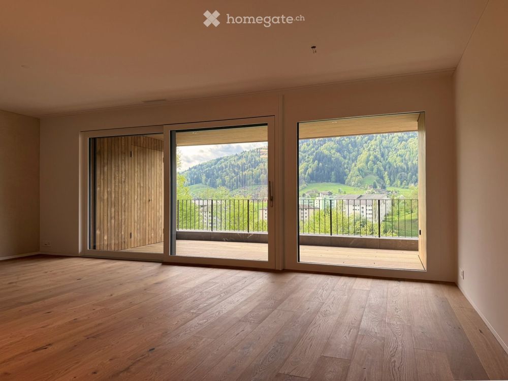 Moderne 3.5-Zimmer-Attikawohnung mit Bergblick in Obernau - Bild 3