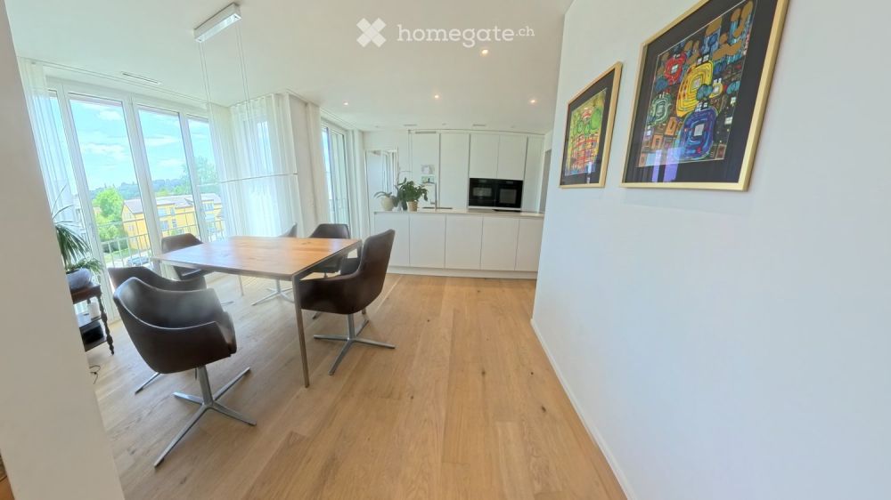 3½ Zimmer mit eigener Sauna und Kühlung — Neubau 2024 - Bild 4