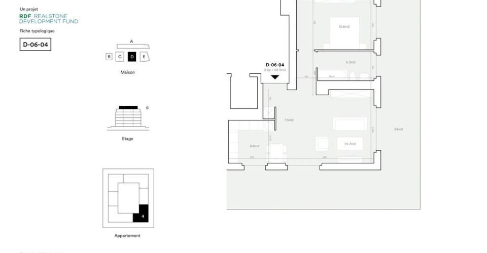 Appartement moderne de 2.5 pièces - Appartement 2.5 pièces - image - 8