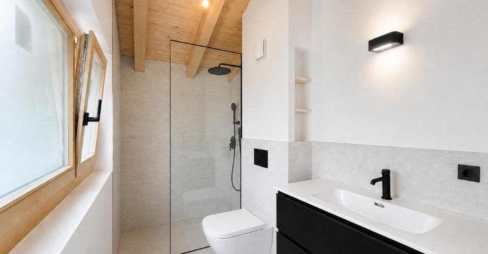 A bright, modern, alpine apartment - Attique 2.5 pièces - image - 6