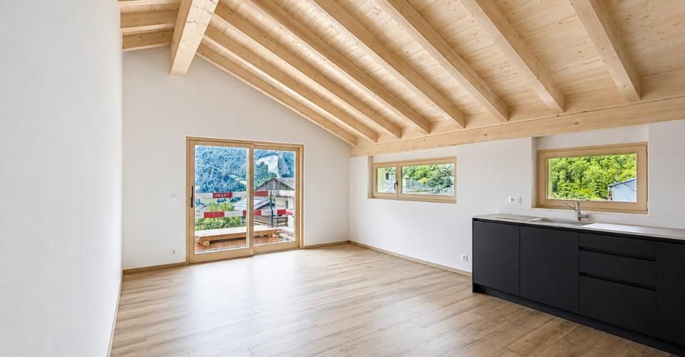 A bright, modern, alpine apartment - Attique 2.5 pièces - image - 2