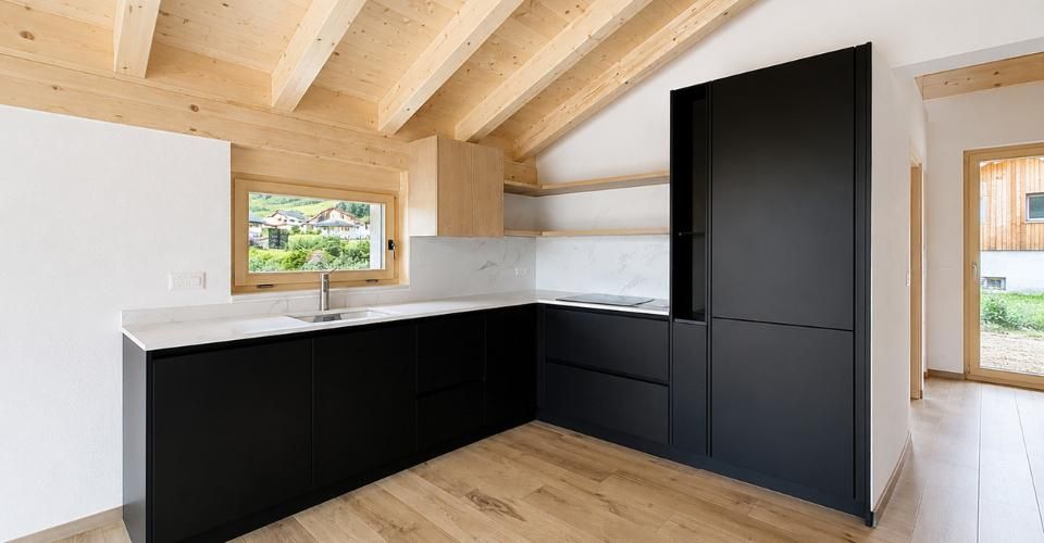A bright, modern, alpine apartment - Attique 2.5 pièces - image - 4