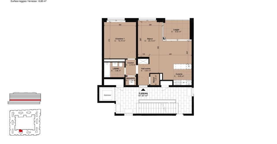 Projet Les Acacias - 3ème phase de commercialisation - Appartement - image - 13