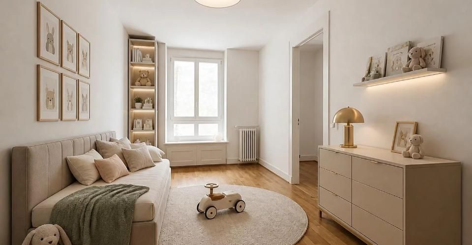 Charmant appartement traversant de 4.5 pièces au coeur des Eaux-Vives - Appartement 4.5 pièces - image - 7