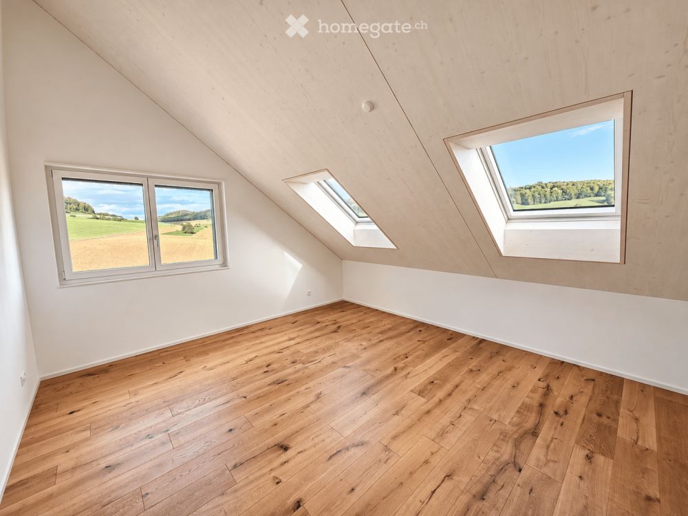 4.5-Zimmer Dachgeschosswohnung - Erstbezug in Schneisingen - Bild 8